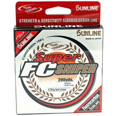 Sunline Super FC Sniper 16lb Fluorocarbon Fishing Line, 200yd