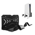thumbnail image 1 of Soporte de pared para PS5: compatible con la consola PlayStation 5 Digital/Disc Edition con soporte para 2 mandos, 1 of 9