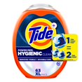thumbnail image 1 of Tide Hygienic Clean Power PODS Laundry Detergent Pacs, Original Scent, Removes Visible and Invisible Dirt, 63 Count, 1 of 15