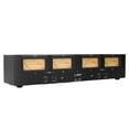 thumbnail image 1 of Indicador de sonido medidor VU de 4 vías Modos estándar y de espectro Caja de aleación de aluminio Puertos XLR 3 ganancia ajustable para equipos ANGGREK Otros, 1 of 8