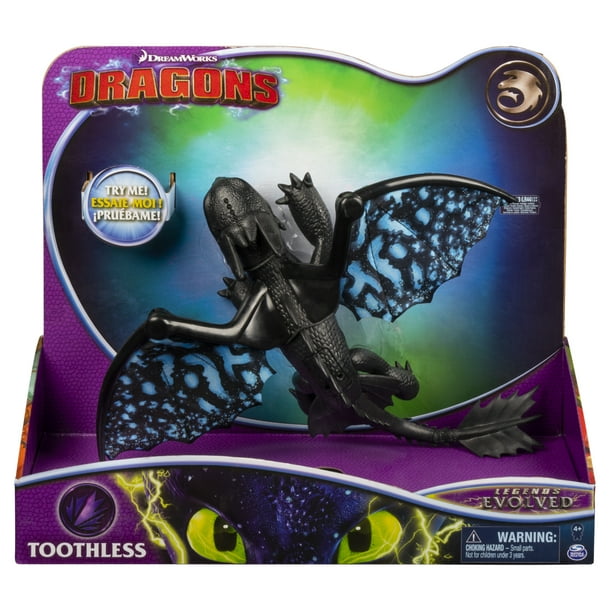 DreamWorks Dragons, Toothless Deluxe Dragon with Lights and Sounds, for