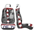 thumbnail image 3 of Sigee Home Of The Free Because Of The Brave for Universal Car Seat Covers, Premium Car Seat Protector Set for Cars, SUVs, Trucks, 3 of 7