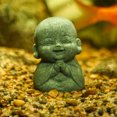 thumbnail image 6 of 4Pcs Buddha Statue Cute Little Monk Figurine For Office Car Fish Decor Supplies (4 Not), 6 of 10