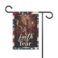 thumbnail image 3 of Faith over Fear American Flag, 4th July Housewarming Flag ID-0531-RJ4R, 3 of 4