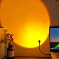thumbnail image 2 of Advancent Proyector USB, lámpara de protección LED Flexible, iluminación de arcoíris/puesta de sol brillante, 18cm/28cm/36cm, luz de noche portátil Iluminación y accesorios Blanco cálido 36cm Advancent HA009385-06B, 2 of 6