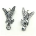thumbnail image 6 of U8MO 1/5pcs men's eagle charms pendants Jewelry DIY accessories for necklace 48*30mm-Silver-1pc, 6 of 8