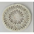 thumbnail image 1 of Manta tejida | Manta de lino para decoración del hogar y sala de estar acogedora | Manta suave de fibra natural de 76 x 76 cm para cama, sofá y oficina | Manta decorativa para sofá y mesita de noche, 1 of 8