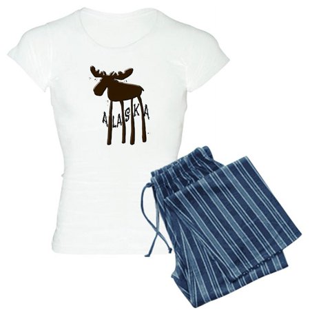 

CafePress - Alaska Moose - Women s Light Pajamas