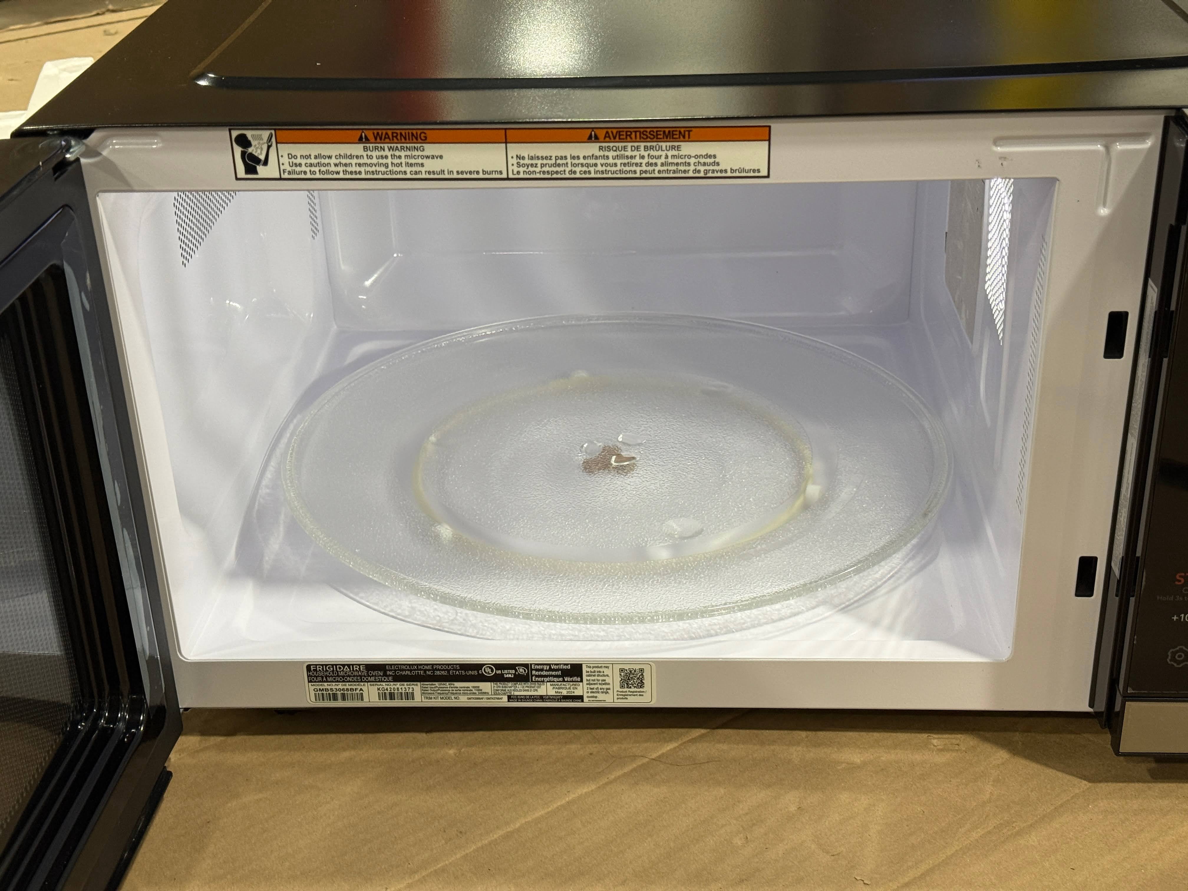 Frigidaire Gmbs3068b Gallery 25" Wide 2.2 Cu. Ft. 1100 Watt Built In Microwave - Stainless