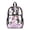 Axolotl Daisy Bow, variant on Xoenoiee French Bulldog Paw Print Clear Backpack for Middle School Teens 17" Heavy Duty Waterproof PVC See Through Transparent Bookbag, Large Capacity School Bag with Adjustable Straps for Girls