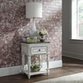 thumbnail image 2 of Magnolia Manor White Leg Night Stand, 2 of 6