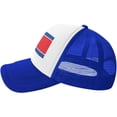 thumbnail image 3 of Flag of North Korea Mesh Back Trucker Cap Baseball Cap, 3 of 8