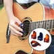 thumbnail image 5 of de 4 púas para guitarra con , púas para guitarra, púas para guitarra acústica, accesorio para guitarra eléctrica shamjiam palillo de dedo de música, 5 of 9