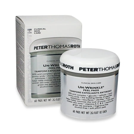 Peter Thomas Roth Un Wrinkle Peel Pads 60 pc. (Best Exfoliating Peel Pads)