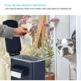 thumbnail image 4 of Home Zone Living 3 Gallon Slim Rectangular Dog Waste Trash Can with Bag Holder, Stainless Steel, Matte Navy with Trash Bags, 4 of 7