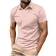 thumbnail image 2 of pstuiky Camisas de vestir de manga corta para hombre, Camiseta informal de manga corta con cuello vuelto y botones para hombre camisas casuales para hombre s, 2 of 6