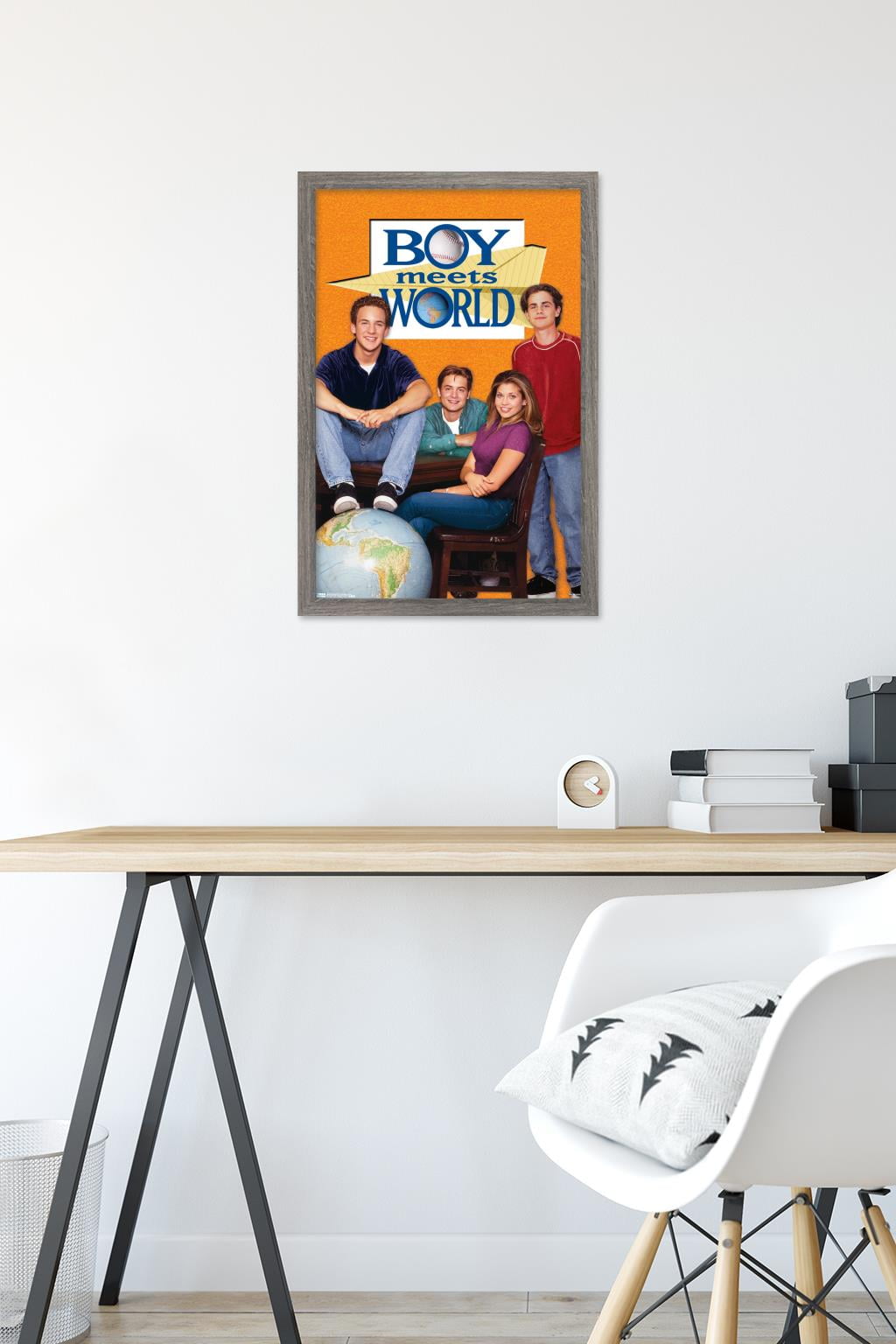 Boy Meets World - One Sheet Wall Poster, 14.725" x 22.375", Framed