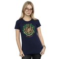 thumbnail image 2 of Harry Potter Womens Christmas Wreath Cotton T-Shirt, 2 of 5