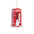 thumbnail image 2 of Fmbmuo Acrylic Christmas Hanging Ornaments 2D Flat Car Rearview Mirror Pendant Xmas Tree Backpack Home Wall Festive Decor Christmas Decor,Multicolor, 2 of 5