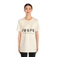 thumbnail image 2 of Jesus He'lll be there for you Unisex Jersey Short Sleeve T-shirt, 2 of 8