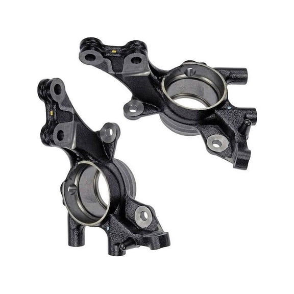 Front Steering Knuckle Set - Compatible with 2010 - 2013 Kia Forte 2011 2012