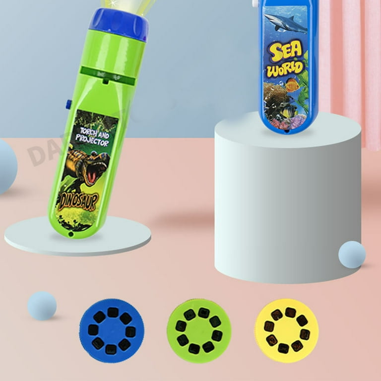Story Projector Flashlight with 3 Image Discs, Bedtime