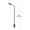 thumbnail image 2 of Unique Bargains Model Railway LED Lamppost Lamps White 1/300 Scale 4cm 1.57inch 3V 4Pack, 2 of 5