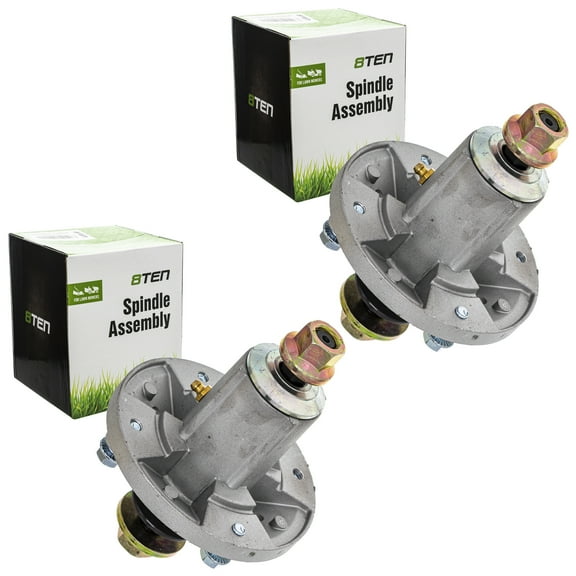 8TEN Spindle for John Deere X300 Z225 X304 AM136733 AM143469 2 Pack 810-CSP2356N
