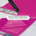 thumbnail image 5 of Fosmon #0 Self-Seal Tear-Proof Poly Bubble Mailer - 6.5 x 9" - PINK 10 25 50 100 300, 5 of 9