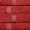 thumbnail image 5 of Superior Hymnia Egyptian Cotton Hand Towel Set, Red, 5 of 6