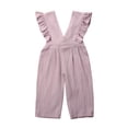 thumbnail image 3 of Vêtements Sans Manches pour Bébé Fille, Combinaison à Volants, Tenue de Jeu, 3 of 5
