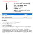 thumbnail image 2 of A/C Receiver Drier - Compatible with 2006 - 2009 Hyundai Tucson 2007 2008, 2 of 2