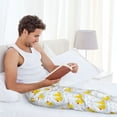 thumbnail image 5 of Disketp Yellow Rubber Duck Men's Pajama Pants - Ultra Soft Fleece Sleep and Lounge Pants (Size: S-XXL)-, 5 of 6