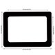 thumbnail image 2 of Adhesivo para marco de pared de fotos, marco de fotos de PVC de 2 capas, adhesivo extraíble para arte fotográfico para el refrigerador de la sala de estar, negro, 7 " kenally LF0072-13B, 2 of 6