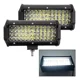 thumbnail image 1 of 2 Faros 48 Led Alta/baja Estrobo C/base 12v Auto Moto 4x4, 1 of 8