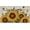 Sunflower, variant on Welcome Spring Summer Sunflower Decorative Front Door Mat, Floral Leaves Doormat Indoor Outdoor Non-Slip Floor Entryway Rug, Fall Autumn Seasonal Home Kitchen Decoration 17x30 Inch
