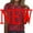 Z_Red, variant on Womens Tops, T Shirts for Women, Women's Sequin Printed Blouses Short Sleeve Fashionable Round Neck Tops Red XL
