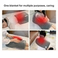 thumbnail image 5 of Electric Heating Pad Heated Shoulder Back Pad Usd Rechargeable 21.7*17.7In For Men And Women, 5 of 5