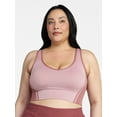 thumbnail image 2 of Avia Women's Low Support Seamless V-Neck Sports Bra, Sizes S-XXXL, 2 of 5