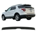 thumbnail image 2 of Ikon Motorsports Rear Trunk Lid Middle Spoiler Wing Lip Added on Bodykit Compatible With 2016-2019 Ford Explorer ABS Plastic Duckbill Style Gloss Black, 2 of 9