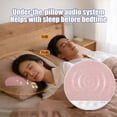 thumbnail image 4 of Sulaicai Bluetooth Pillow Speaker for Sleeping, Mini Portable Under Pillow Speaker with White Noise Timer Wireless Sleep Aid with Stereo Bass Private Sleep Headphones for Side Sleeper (Pink), 4 of 6
