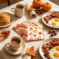thumbnail image 5 of OANLKGI 20PCS Thanksgiving Paper Napkins 6.69 x 6.69 IN Pumpkin Fall Napkins Disposable Party Napkins for Dinner Table Restaurant Cafe Harvest Party Decoration Living Room Mantel Multicolor, 5 of 5