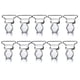 thumbnail image 4 of 10 piezas de tirantes para medias de mujer, ligas, tirantes para camisas, correas antideslizantes 26 mm, 4 of 9