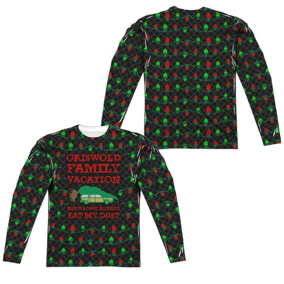 Christmas Vacation - Vacation Sweater (Front/Back Print) - Regular Fit Long Sleeve Shirt - Medium