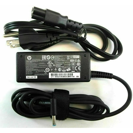 Restored HP 45W blue tip laptop AC Adapter Power Supply charger 19.5V(Refurbished)