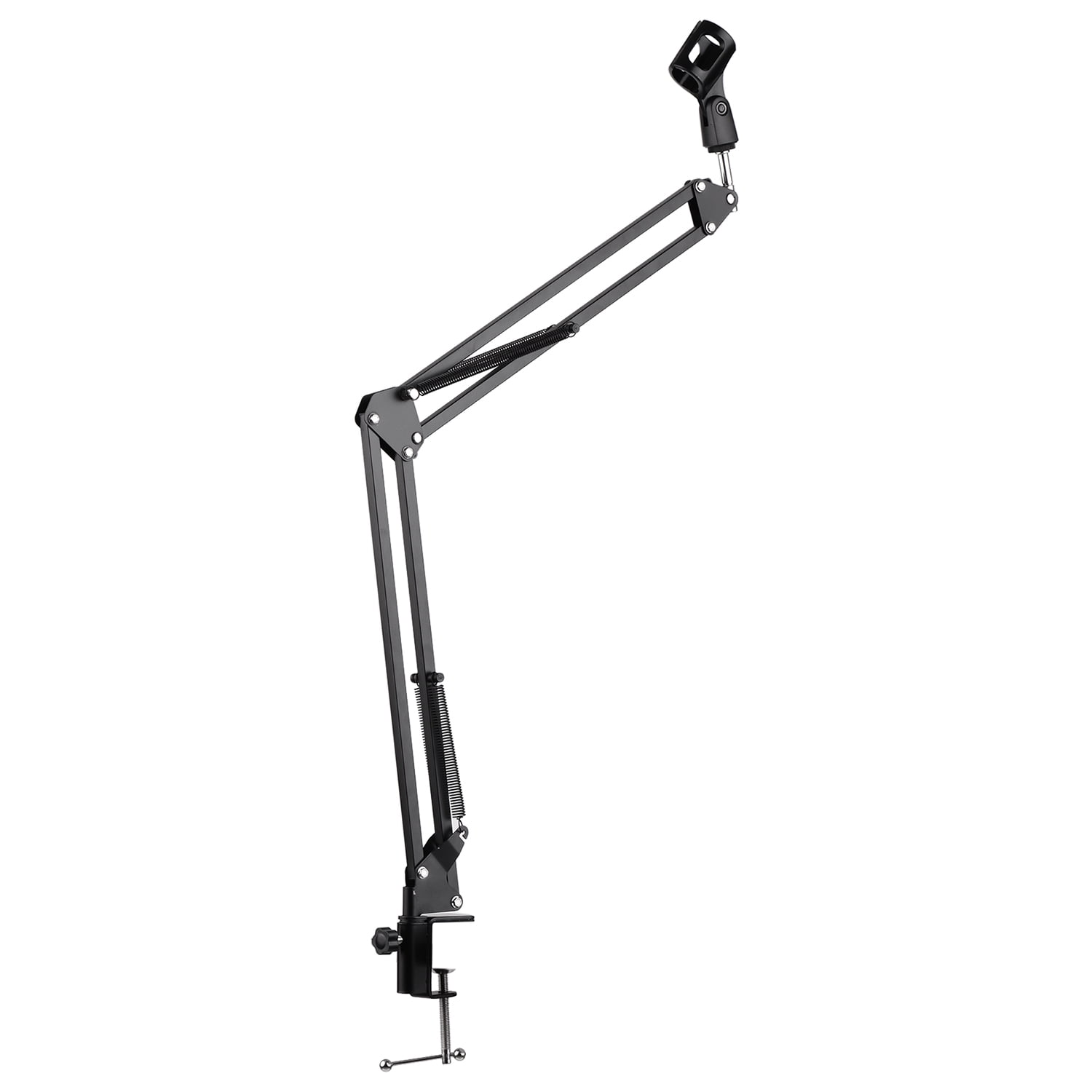 Ammoon Microphone Stand Holder Table Lazy Bracket with Extendable Arm