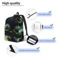 thumbnail image 3 of Fotbe Cute Big-Eyed Black Cat Mochila de Lona con Estampado, Mochila Duradera, Mochila Versátil de Alta Calidad, Mochila Compacta Vintage-Medium, 3 of 5