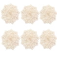 thumbnail image 1 of Manteles redondos de PVC resistentes a las manchas, antideslizantes, resistentes al calor, perfectos para la cocina, eventos y más, 1 of 5