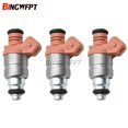 thumbnail image 1 of 3pcs/set fuel injectors 96518620 96620255 for Daewoo Chevrolet Matiz spark 0.8ii 1.0i 98-10 ADG02801 96351840~20252, 1 of 1