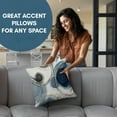 thumbnail image 6 of Americanflat 20"x20" Abstract Throw Pillow with Premium Polyester - Blue and White, 6 of 8
